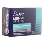 Ficha técnica e caractérísticas do produto Sabonete Dove em Barra Men Care Clean Comfort - 90g