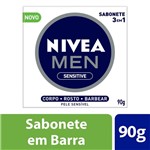 Ficha técnica e caractérísticas do produto Sabonete 3 em 1 Nivea Men Sensitive 90g - Nivea For Men
