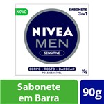 Ficha técnica e caractérísticas do produto Sabonete 3 em 1 Nivea Men Sensitive