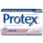 Sabonete em Barra Antibacteriano 85g Protex Suave. Elimina 99,9% das Bactérias. - Colgate