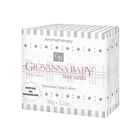 Ficha técnica e caractérísticas do produto Sabonete em Barra Blanc Vanilla Moments Giovanna Baby 90g