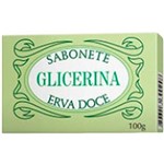 Sabonete em Barra C/ Glicerina de Erva Doce Augusto Caldas 100 G