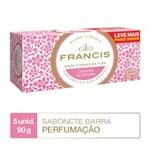 Ficha técnica e caractérísticas do produto Sabonete em Barra Clássico Rosa Francis 5x90g