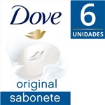 Ficha técnica e caractérísticas do produto Sabonete em Barra Dove Branco 90g - 6 Unidades