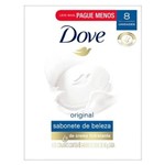 Ficha técnica e caractérísticas do produto Sabonete em Barra Dove Branco 90g - 8un