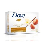 Ficha técnica e caractérísticas do produto Sabonete em Barra Dove Delicious Care Karité e Baunilha com 90g