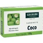 Ficha técnica e caractérísticas do produto Sabonete em Barra Glicerinado Granado Coco 100g