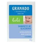 Ficha técnica e caractérísticas do produto Sabonete em Barra Infantil Granado Bebê Lavanda 90G