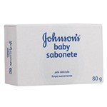 Ficha técnica e caractérísticas do produto Sabonete em Barra Infantil Johnsons Baby 80g