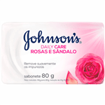 Ficha técnica e caractérísticas do produto Sabonete em Barra Rosas Sandalo Johnson 80g