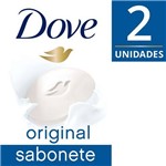 Ficha técnica e caractérísticas do produto Sabonete em Barra Uso Diário Dove 90g Hidratante 1/4 L+p- C/2