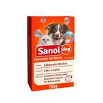 Ficha técnica e caractérísticas do produto Sabonete em Barras para Cães Sanol Dog - Neutro - 90 gramas