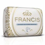 Ficha técnica e caractérísticas do produto Sabonete Francis Suave Extrato de Flores Brancas