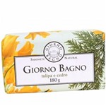 Ficha técnica e caractérísticas do produto Sabonete Giorno Bagno Tulipa e Cedro - 180g
