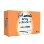 Ficha técnica e caractérísticas do produto Sabonete Glicerinado Johnsons Baby Mel e Vitamina e - 80g