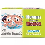 Ficha técnica e caractérísticas do produto Sabonete Huggies Turma da Mônica Infantil Camomila e Aloe Vera Caixa 75 G