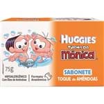 Sabonete Huggies Turma da Mônica Infantil Hidratação Caixa 75 G