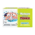 Ficha técnica e caractérísticas do produto Sabonete Infantil Huggies Turma da Mônica Chá de Camomila com 75G