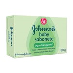 Sabonete Infantil Johnson S Baby Toque Fresquinho com 80 Gramas