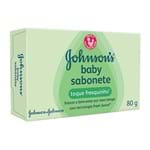Ficha técnica e caractérísticas do produto Sabonete Infantil Johnson's Baby Toque Fresquinho com 80g