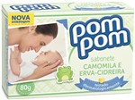 Ficha técnica e caractérísticas do produto Sabonete Infantil Pom Pom Camomila - 80g
