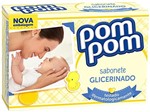 Ficha técnica e caractérísticas do produto Sabonete Infantil Pom Pom Glicerinado - 80g - Pompom