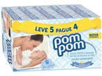 Ficha técnica e caractérísticas do produto Sabonete Infantil Pom Pom Hidratante 80gr - 5 Sabonetes - Pompom