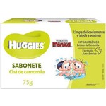 Ficha técnica e caractérísticas do produto Sabonete Infantil Turma da Monica Cha de Camomila com 75 Gramas - Huggies