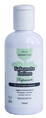 Ficha técnica e caractérísticas do produto Sabonete Intimo Refrescante 120ml da Biozenthi