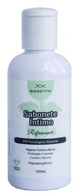 Ficha técnica e caractérísticas do produto Sabonete Intimo Refrescante BIOZENTHI 120ml