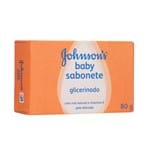 Ficha técnica e caractérísticas do produto Sabonete Johnson Baby Glicerinado Mel e Vitamina e 80g