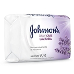Ficha técnica e caractérísticas do produto Sabonete Johnson’s Daily Care lavanda barra, 80g
