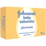 Sabonete Johnson's Baby Glicerinado Mel e Vitamina e 80g