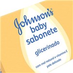 Sabonete Johnson's Baby Glicerinado Mel e Vitamina e 80g