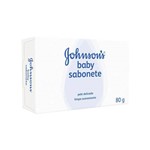Ficha técnica e caractérísticas do produto Sabonete Johnson's Baby Infantil Branco 80 G