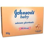 Ficha técnica e caractérísticas do produto Sabonete Johnson's Baby Glicerinado com Mel 80g - Johnsons