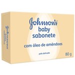 Ficha técnica e caractérísticas do produto Sabonete Johnsons Baby Óleo de Amêndoas - 80g
