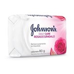 Ficha técnica e caractérísticas do produto Sabonete Johnsons Daily Care Rosas e Sândalo 80g