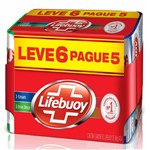 Ficha técnica e caractérísticas do produto Sabonete Lifebuoy 3 Unidades Cream + 3 Unidades Erva Doce 90g Leve 6 Pague 5