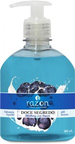 Ficha técnica e caractérísticas do produto Sabonete Líquido 500ml Doce Segredo - Blueberry com Iogurte - Razon Cosméticos