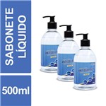 Ficha técnica e caractérísticas do produto Sabonete Líquido Antisséptico Viver Mais 500ml Frasco 3un