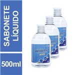 Ficha técnica e caractérísticas do produto Sabonete Líquido Antisséptico Viver Mais 500ml Refil Kit 3un