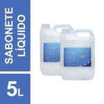 Ficha técnica e caractérísticas do produto Sabonete Líquido Antisséptico Viver Mais 5L Unidade Kit 03un