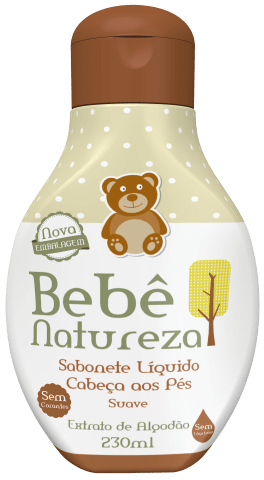 Ficha técnica e caractérísticas do produto Sabonete Líquido Cabeça Aos Pés Suave 230ml - Bebê Natureza