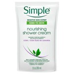Sabonete Simples Nourishing Shower Cream Refil 200ml