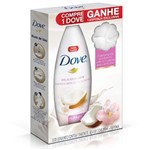 Ficha técnica e caractérísticas do produto Sabonete Líquido Dove Coco 250ml Esponja de Banho