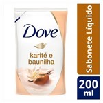 Ficha técnica e caractérísticas do produto Sabonete Líquido Dove Refil Karité e Baunilha 200ml