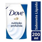 Ficha técnica e caractérísticas do produto Sabonete Líquido Dove Refil Nutrição Profunda 200ml
