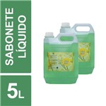Ficha técnica e caractérísticas do produto Sabonete Líquido Erva Doce Viver Mais 5L Galão Kit 2un