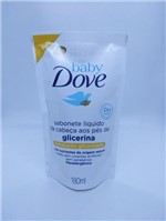 Sabonete Líquido Glicerina Baby Dove Refil 180 Ml